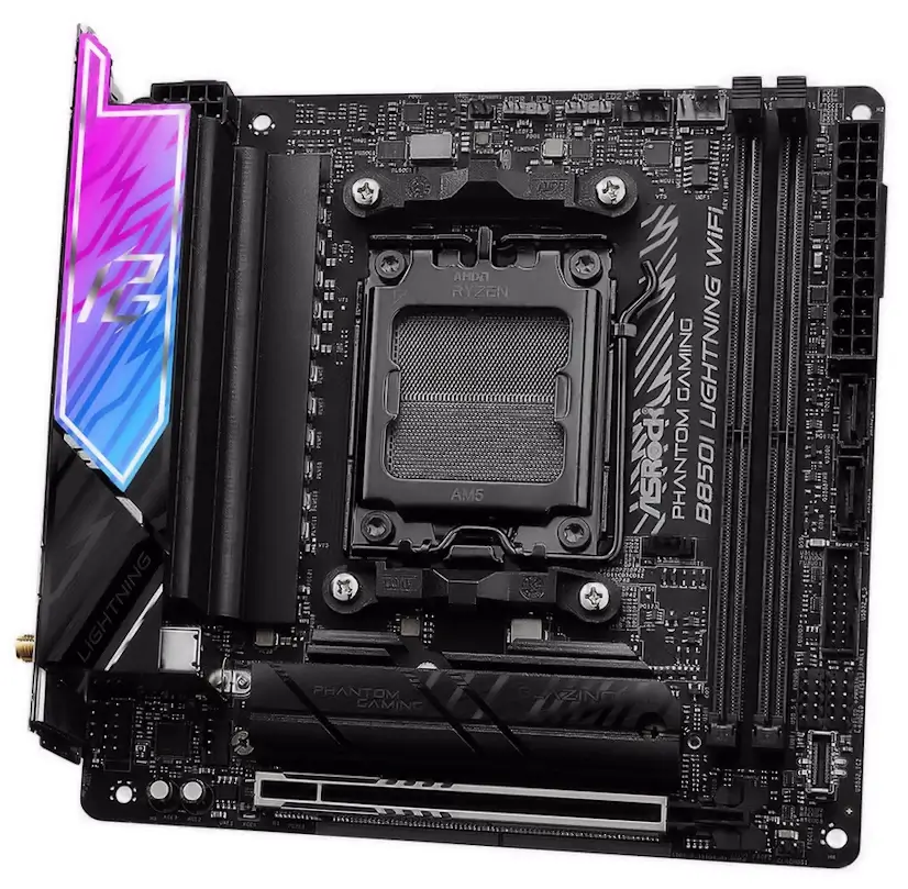 Montaje Placa Base ASRock B850I Lightning WIFI Sierra Norte Madrid Informático Sierra Norte Madrid - Montaje Placa Base ASRock B850I Lightning WIFI Sierra Norte Madrid