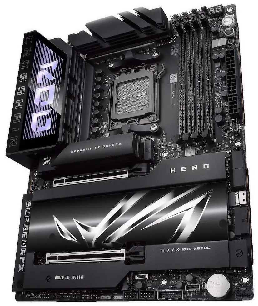 Montaje Placa Base ASUS ROG CROSSHAIR X870E DARK HERO Sierra Norte Madrid Informático Sierra Norte Madrid - Montaje Placa Base ASUS ROG CROSSHAIR X870E DARK HERO Sierra Norte Madrid