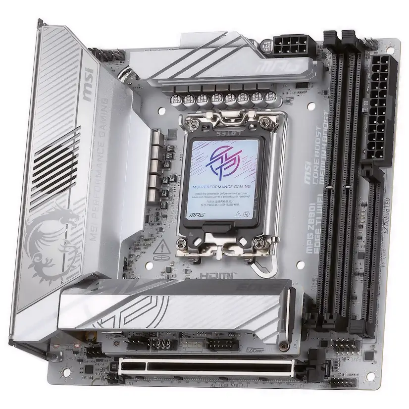 Montaje Placa Base MSI MPG Z890I EDGE TI WIFI Gaming PC Sierra Norte Madrid Montaje Placa Base MSI MPG Z890I EDGE TI WIFI Gaming PC Sierra Norte Madrid